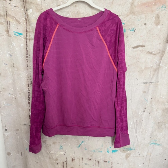Lululemon Run For Days Long Sleeve, Regal Plum - Picture 3 of 6